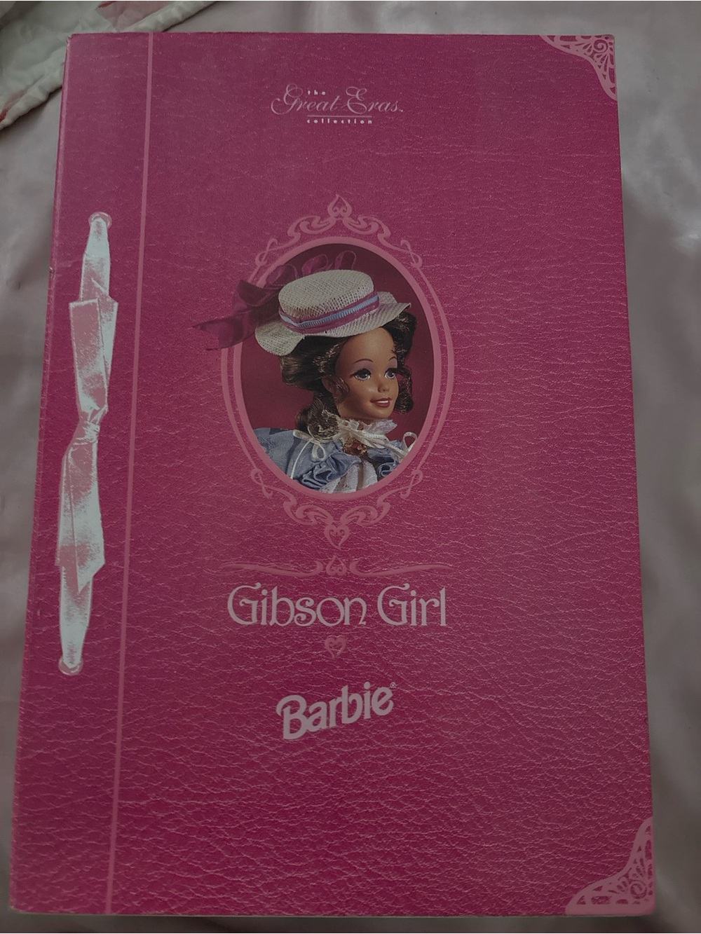 Barbie Gibson Girl Pink Hardcover Notebook